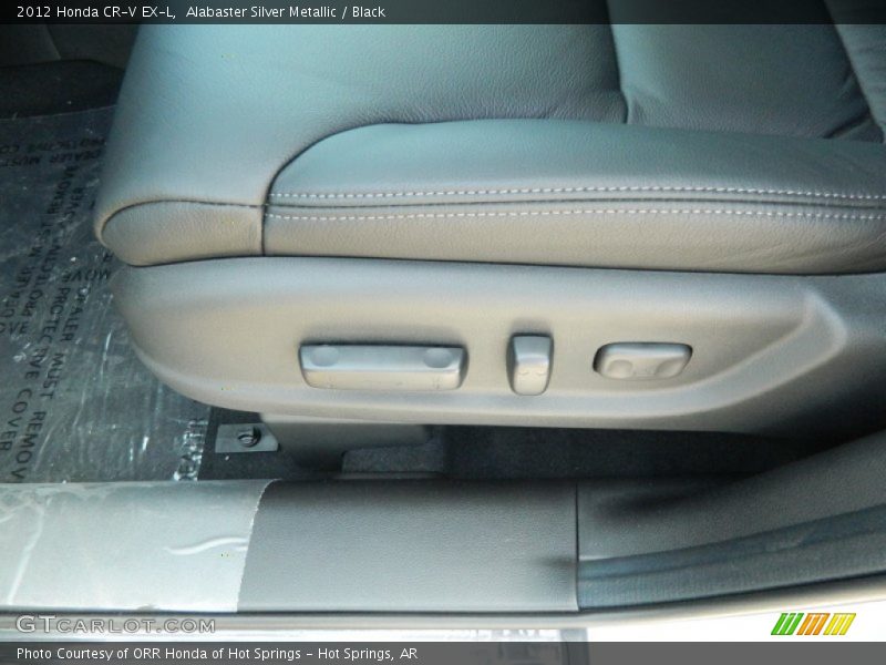 Alabaster Silver Metallic / Black 2012 Honda CR-V EX-L
