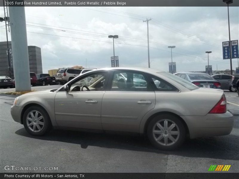 Pueblo Gold Metallic / Pebble Beige 2005 Ford Five Hundred Limited