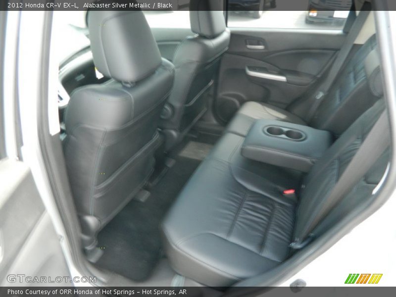 Alabaster Silver Metallic / Black 2012 Honda CR-V EX-L