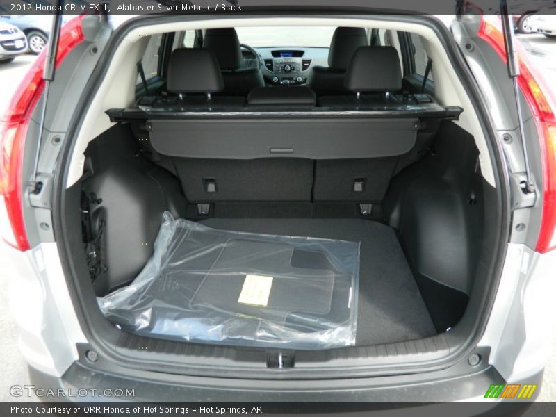 Alabaster Silver Metallic / Black 2012 Honda CR-V EX-L