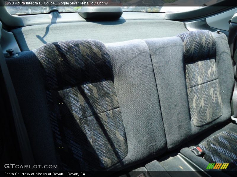 Rear Seat of 1998 Integra LS Coupe