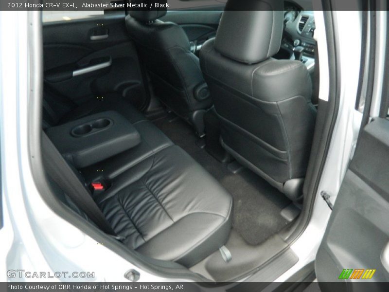 Alabaster Silver Metallic / Black 2012 Honda CR-V EX-L