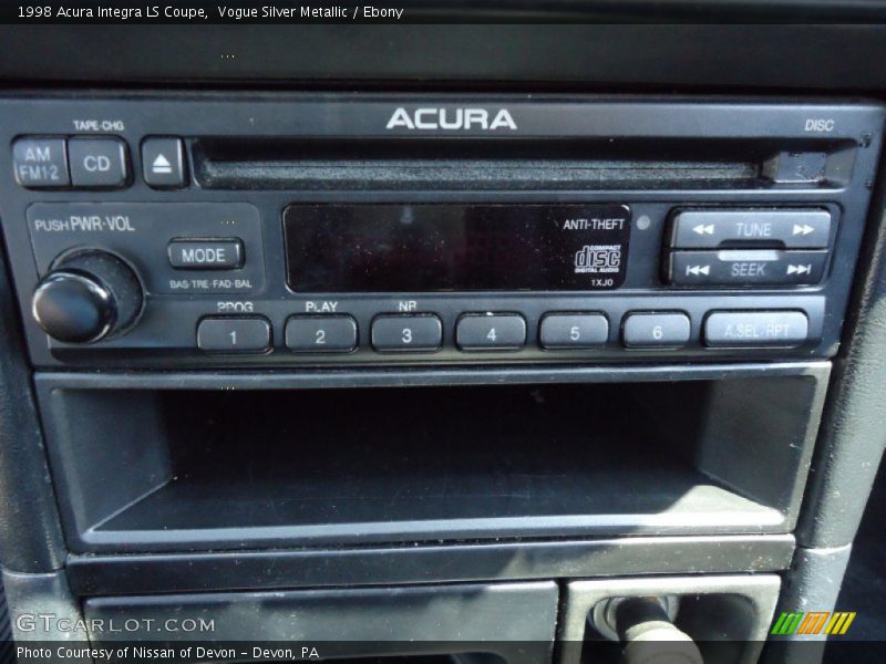 Audio System of 1998 Integra LS Coupe