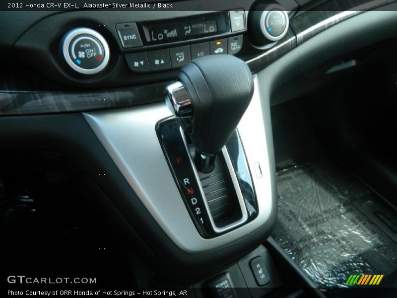Alabaster Silver Metallic / Black 2012 Honda CR-V EX-L