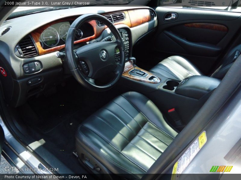 Charcoal Interior - 2008 S-Type 3.0 