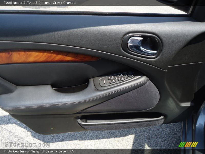 Lunar Grey / Charcoal 2008 Jaguar S-Type 3.0