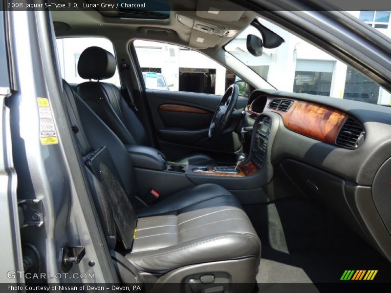 Lunar Grey / Charcoal 2008 Jaguar S-Type 3.0