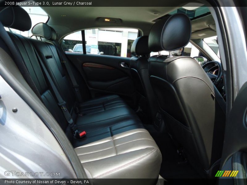 Lunar Grey / Charcoal 2008 Jaguar S-Type 3.0