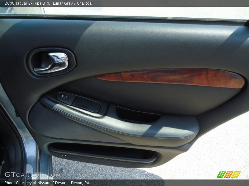 Lunar Grey / Charcoal 2008 Jaguar S-Type 3.0