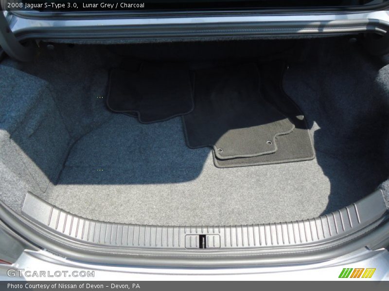 Lunar Grey / Charcoal 2008 Jaguar S-Type 3.0