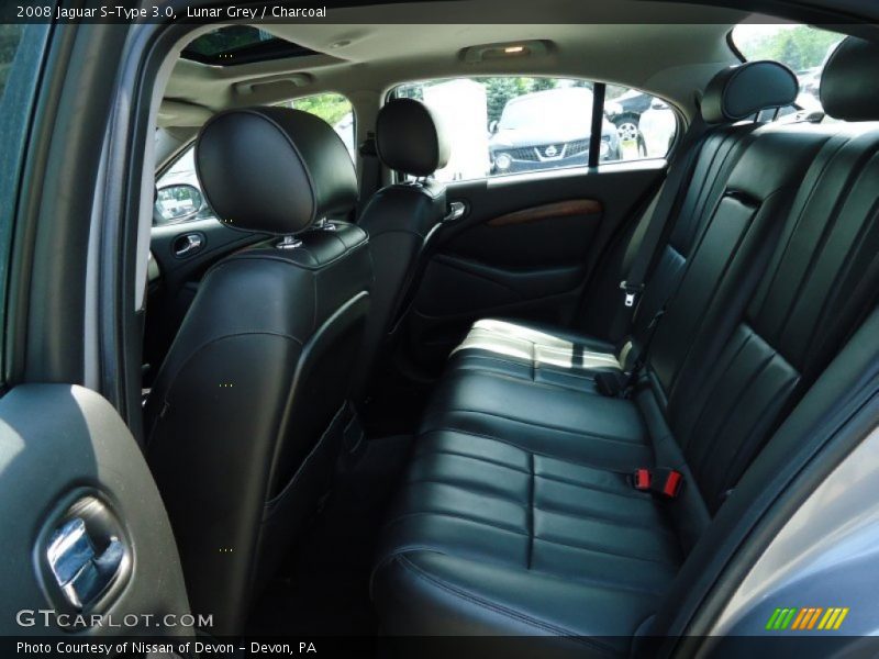 Lunar Grey / Charcoal 2008 Jaguar S-Type 3.0