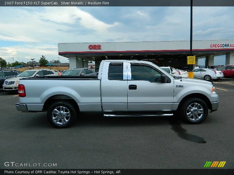 Silver Metallic / Medium Flint 2007 Ford F150 XLT SuperCab