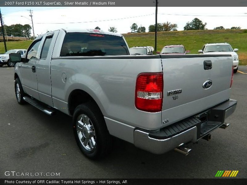 Silver Metallic / Medium Flint 2007 Ford F150 XLT SuperCab