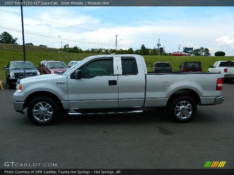 Silver Metallic / Medium Flint 2007 Ford F150 XLT SuperCab