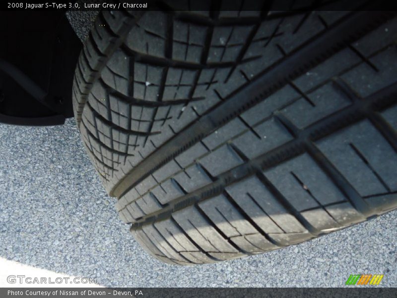 Lunar Grey / Charcoal 2008 Jaguar S-Type 3.0