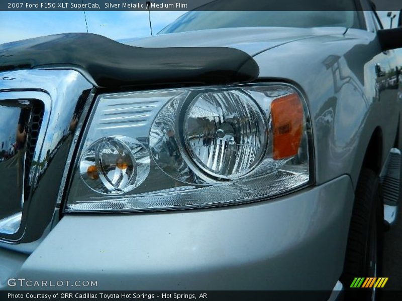 Silver Metallic / Medium Flint 2007 Ford F150 XLT SuperCab