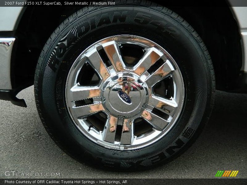 Silver Metallic / Medium Flint 2007 Ford F150 XLT SuperCab