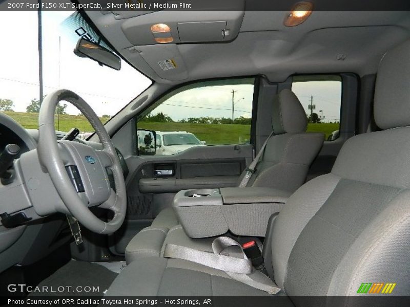 Silver Metallic / Medium Flint 2007 Ford F150 XLT SuperCab