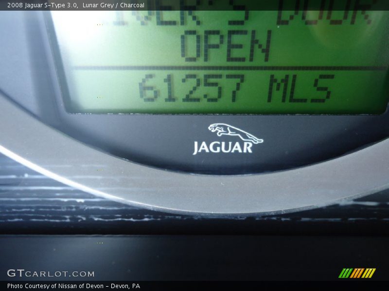 Lunar Grey / Charcoal 2008 Jaguar S-Type 3.0