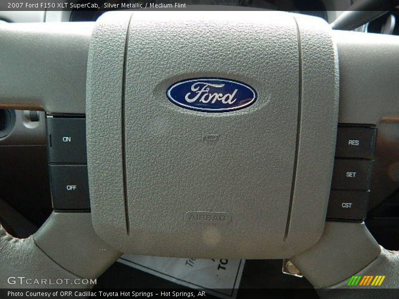 Silver Metallic / Medium Flint 2007 Ford F150 XLT SuperCab