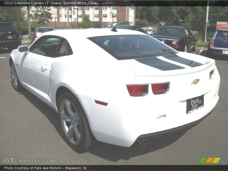 Summit White / Gray 2010 Chevrolet Camaro LT Coupe