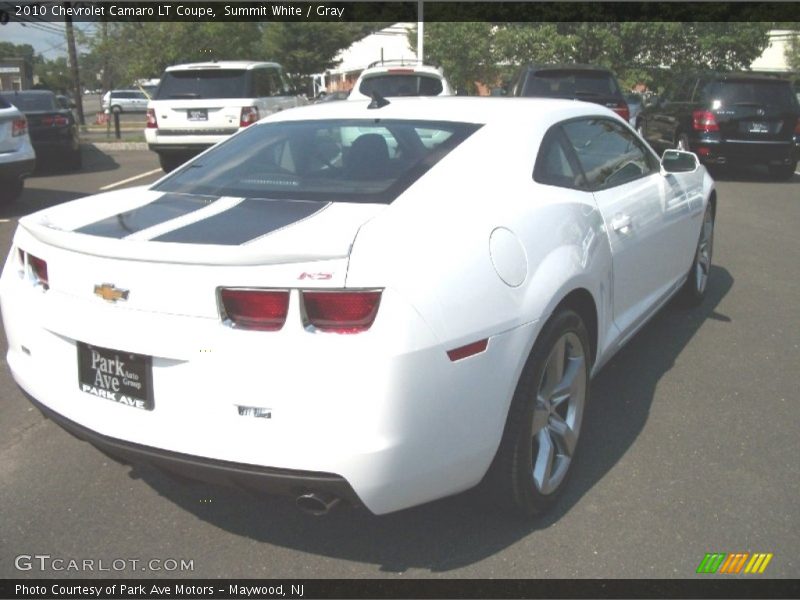 Summit White / Gray 2010 Chevrolet Camaro LT Coupe