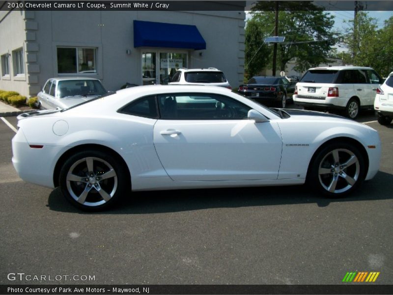 Summit White / Gray 2010 Chevrolet Camaro LT Coupe