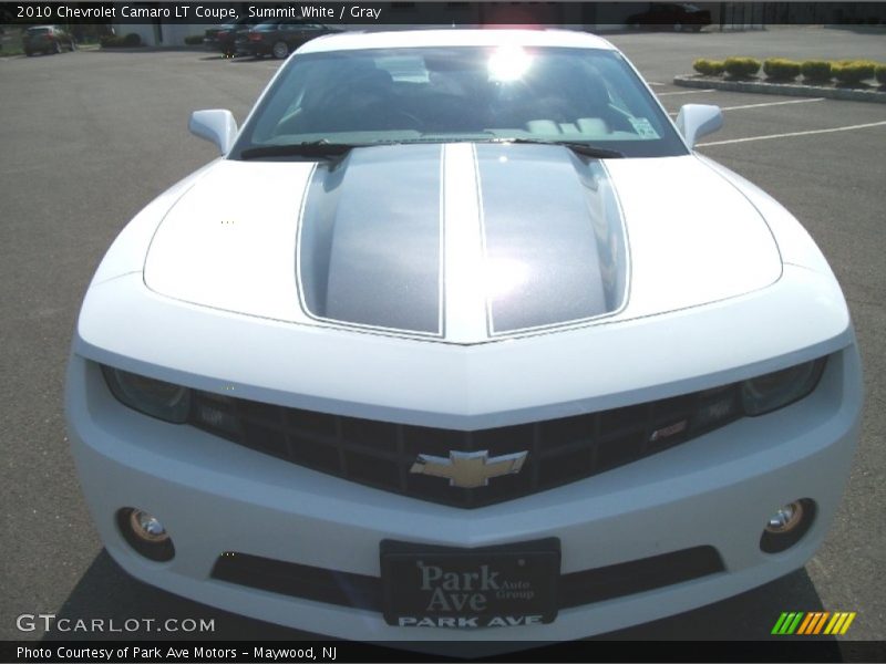 Summit White / Gray 2010 Chevrolet Camaro LT Coupe