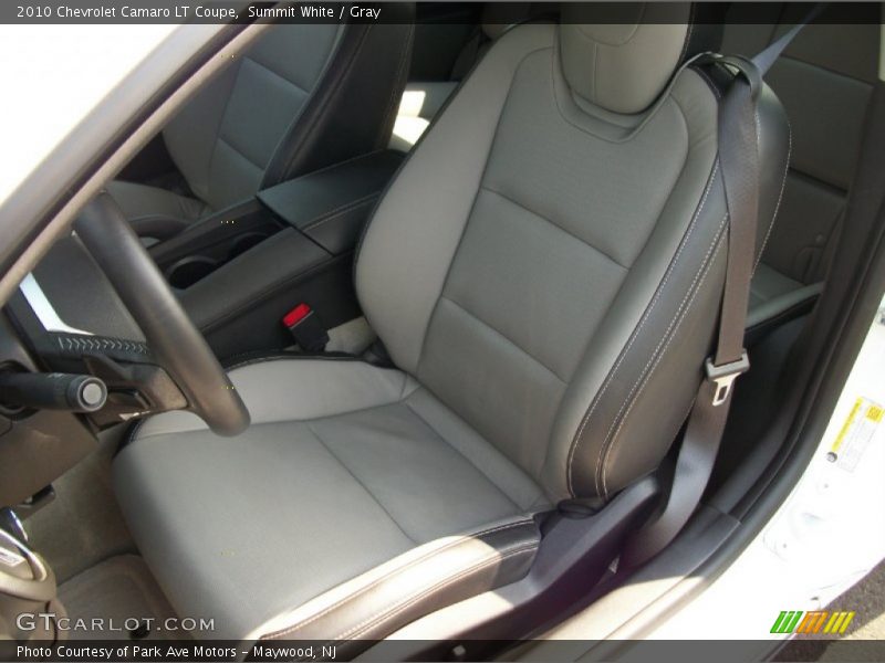 Summit White / Gray 2010 Chevrolet Camaro LT Coupe