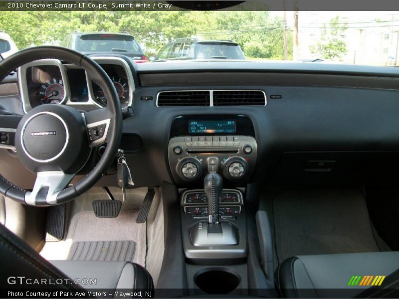 Summit White / Gray 2010 Chevrolet Camaro LT Coupe