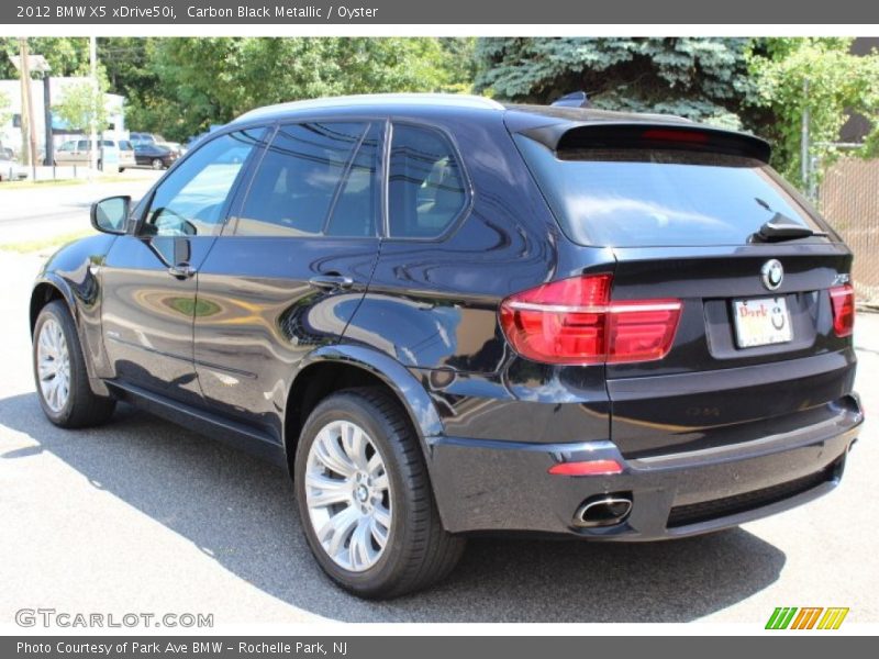 Carbon Black Metallic / Oyster 2012 BMW X5 xDrive50i