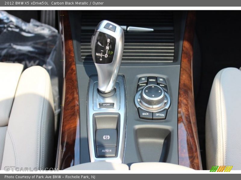 Carbon Black Metallic / Oyster 2012 BMW X5 xDrive50i
