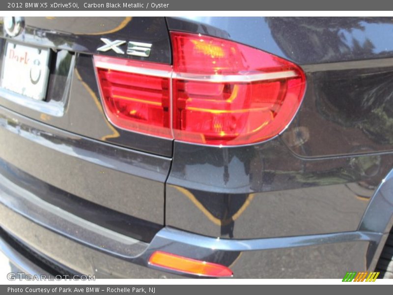 Carbon Black Metallic / Oyster 2012 BMW X5 xDrive50i