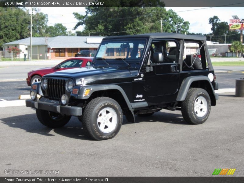 Black / Dark Slate Gray 2006 Jeep Wrangler Sport 4x4