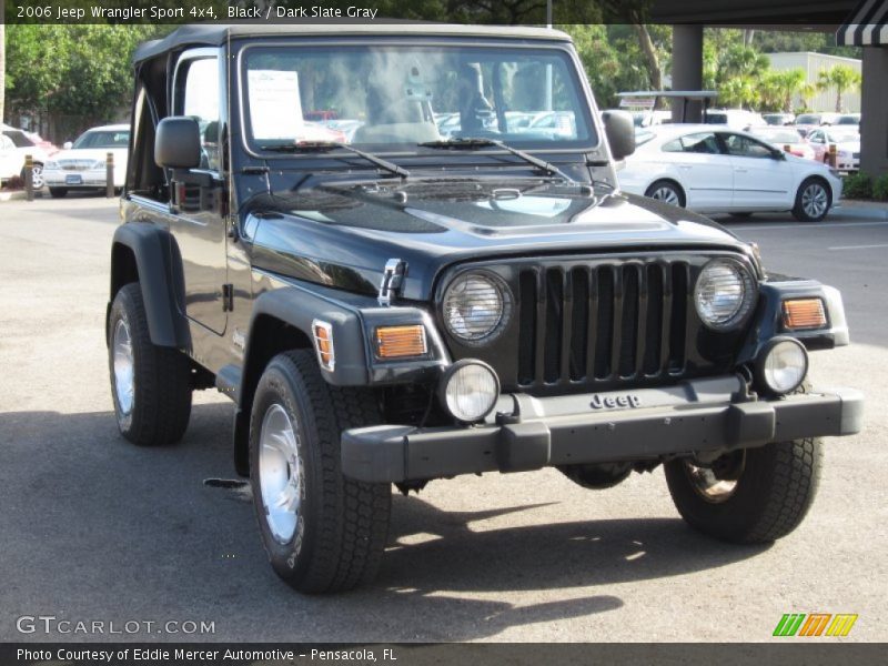 Black / Dark Slate Gray 2006 Jeep Wrangler Sport 4x4