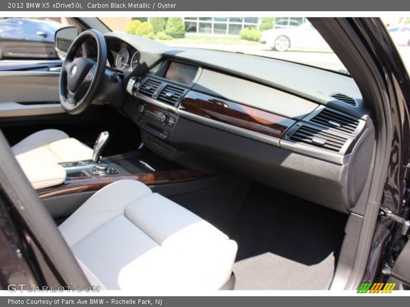 Carbon Black Metallic / Oyster 2012 BMW X5 xDrive50i