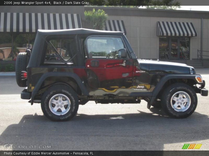 Black / Dark Slate Gray 2006 Jeep Wrangler Sport 4x4