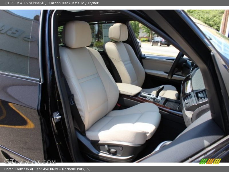 Carbon Black Metallic / Oyster 2012 BMW X5 xDrive50i
