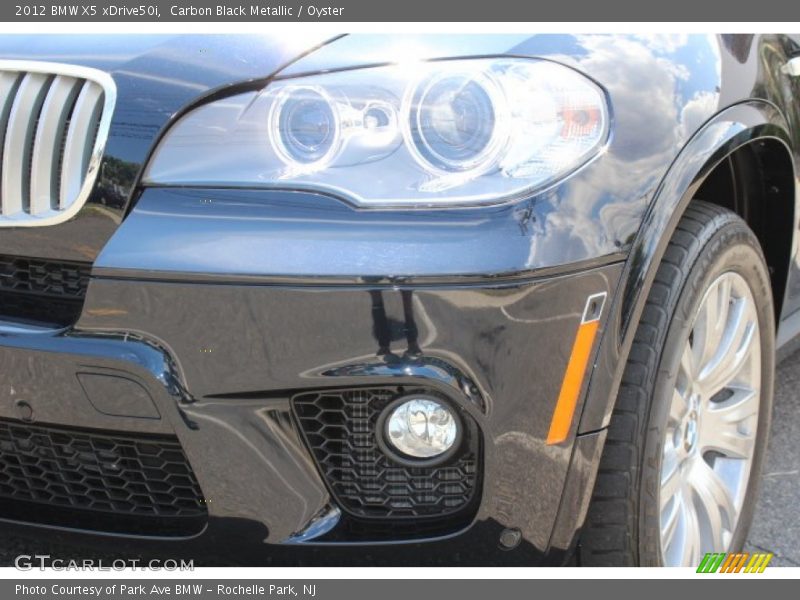 Carbon Black Metallic / Oyster 2012 BMW X5 xDrive50i