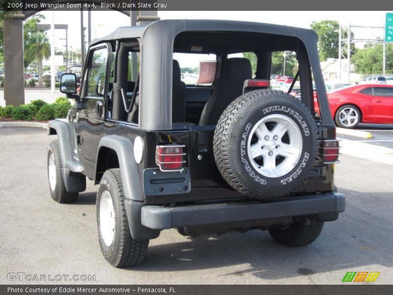 Black / Dark Slate Gray 2006 Jeep Wrangler Sport 4x4