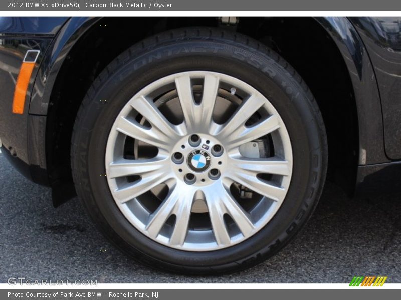 Carbon Black Metallic / Oyster 2012 BMW X5 xDrive50i