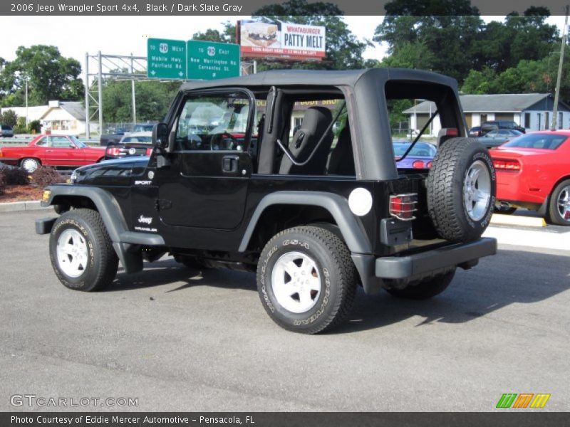 Black / Dark Slate Gray 2006 Jeep Wrangler Sport 4x4