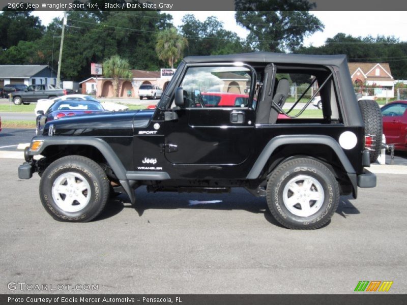 Black / Dark Slate Gray 2006 Jeep Wrangler Sport 4x4