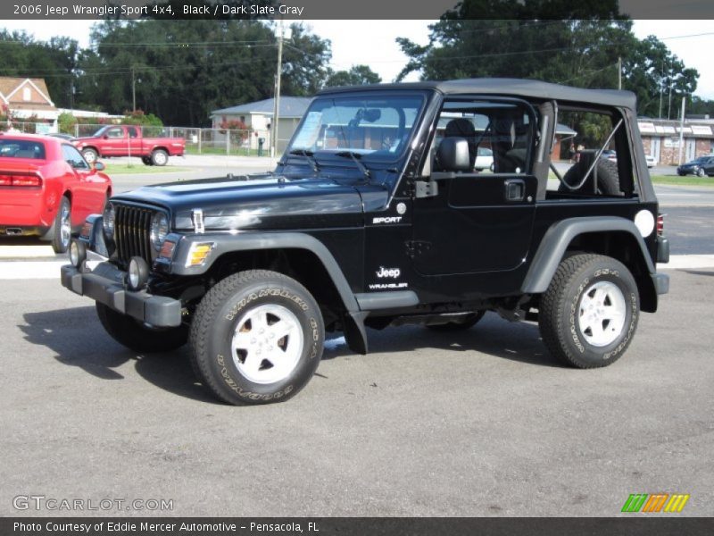 Black / Dark Slate Gray 2006 Jeep Wrangler Sport 4x4