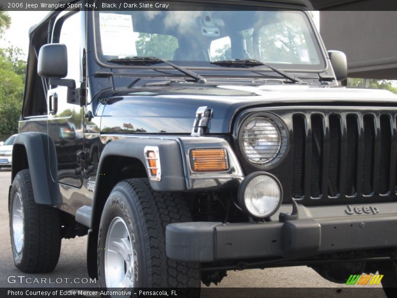 Black / Dark Slate Gray 2006 Jeep Wrangler Sport 4x4