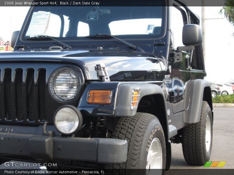 Black / Dark Slate Gray 2006 Jeep Wrangler Sport 4x4
