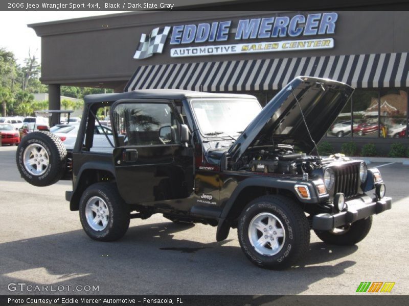 Black / Dark Slate Gray 2006 Jeep Wrangler Sport 4x4