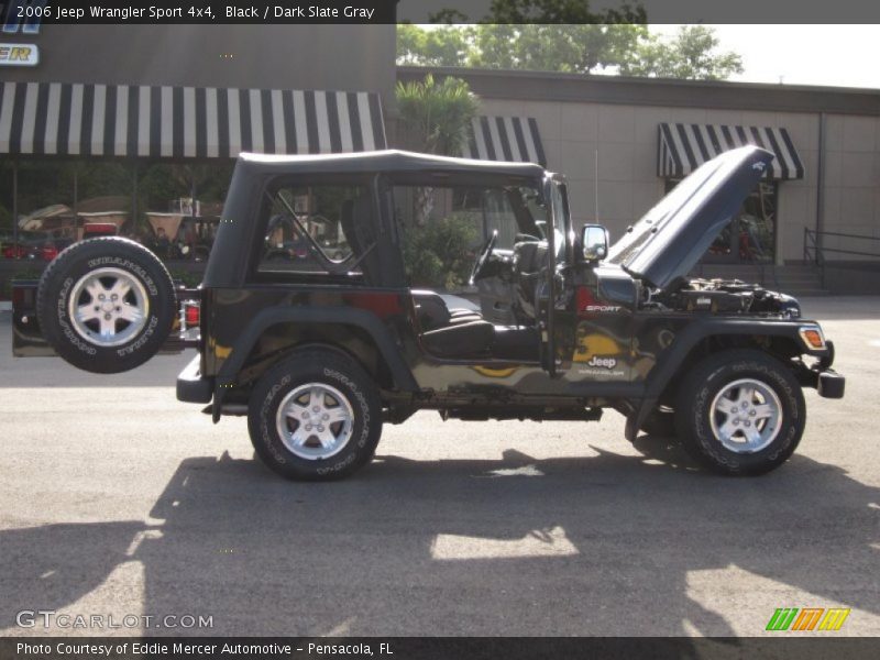 Black / Dark Slate Gray 2006 Jeep Wrangler Sport 4x4
