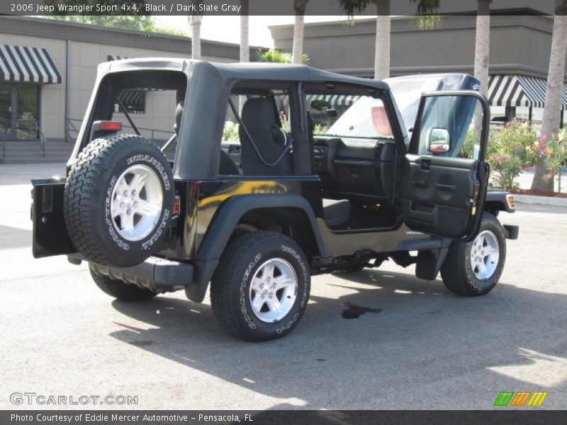Black / Dark Slate Gray 2006 Jeep Wrangler Sport 4x4