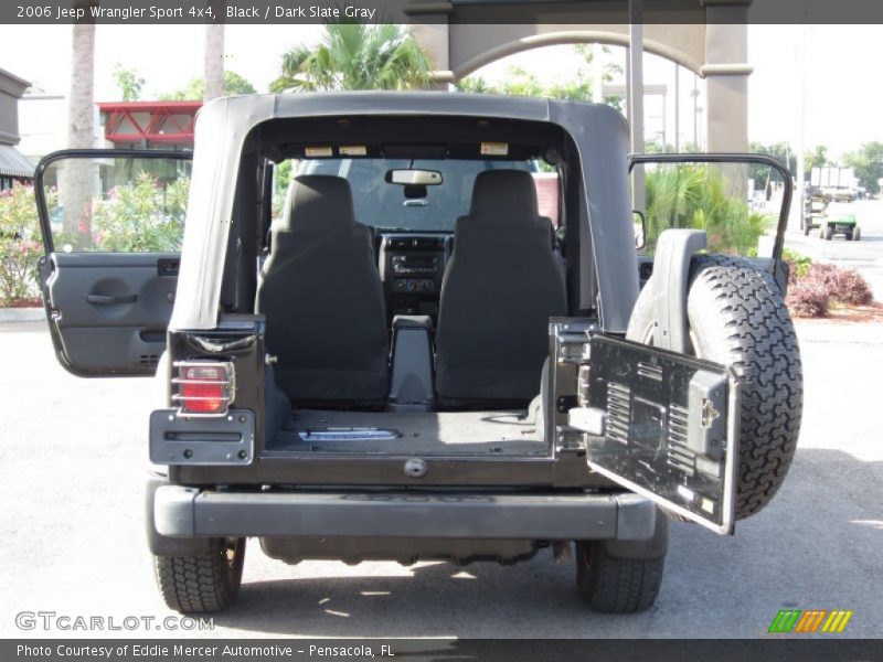 Black / Dark Slate Gray 2006 Jeep Wrangler Sport 4x4